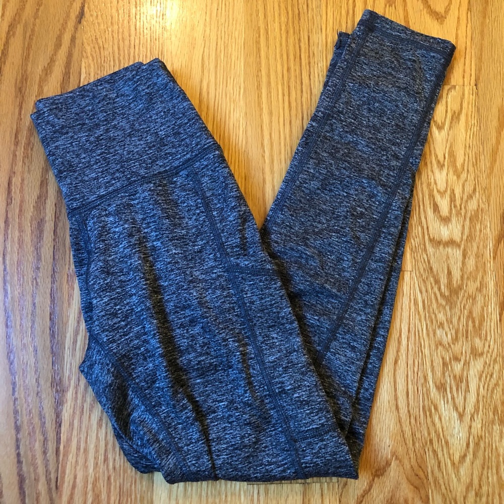 Aerie chill play move fleece lined gray leggings